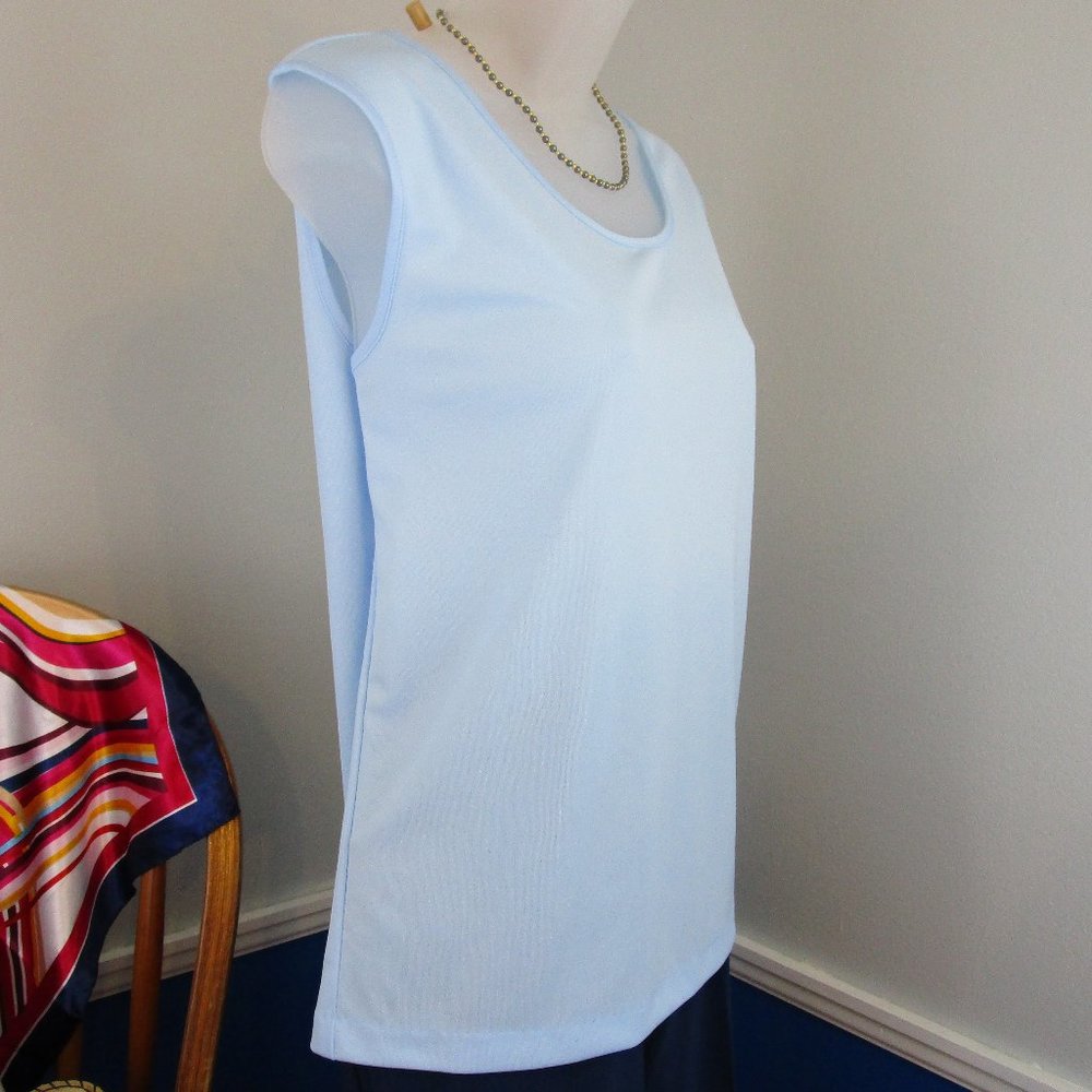 Basic Sky Blue Tank Top - Picture 3 of 6